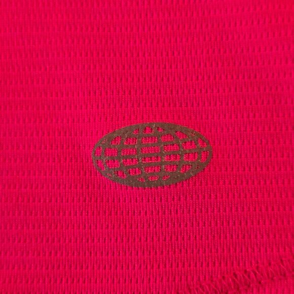 Reel Legends Womens Freeline Mandarin Short Sleeve Pink Top 2X - Picture 6 of 11